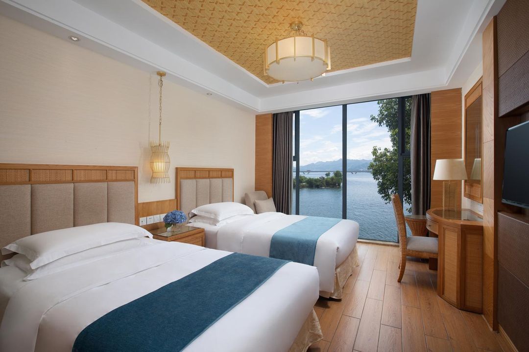 千岛湖温馨岛蝶来湖景度假酒店