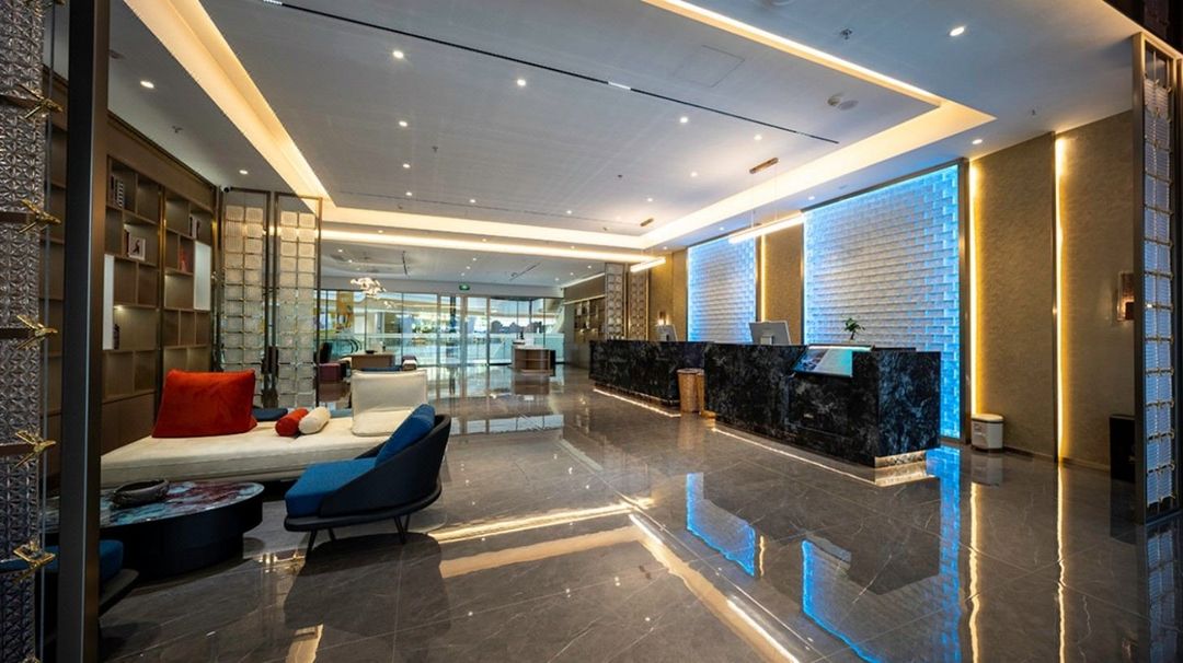 美豪丽致酒店(广州东站梅花园地铁站店)