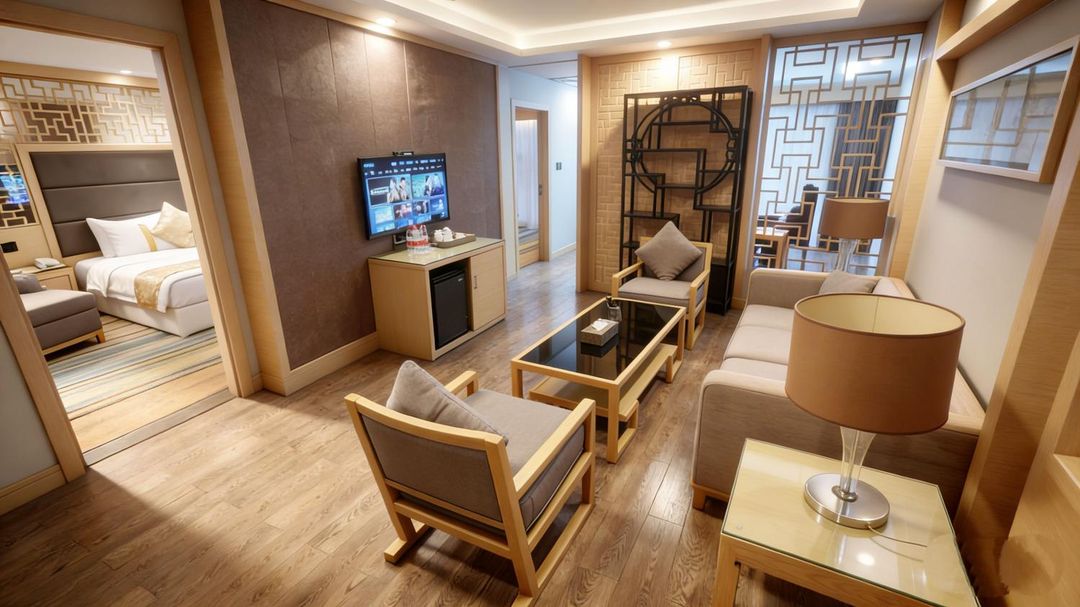 鑫阿丹园国际酒店(武汉金融港北地铁站店)