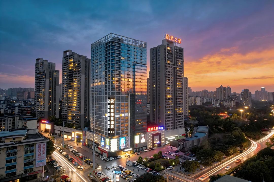 重庆君巢丽呈酒店(冉家坝花卉园轻轨站店)