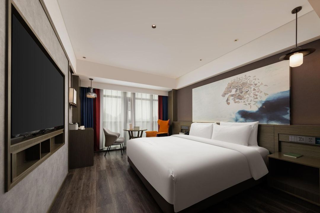 珠海情侣路海滨泳场海景亚朵X酒店