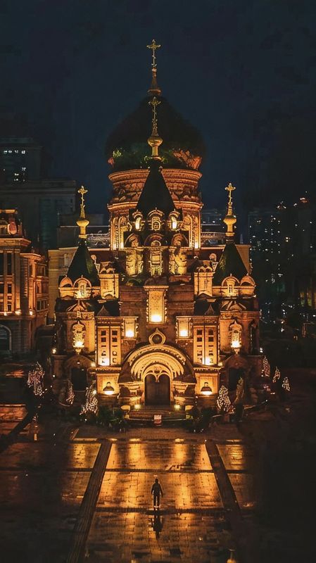 哈尔滨中央大街索菲亚美居酒店