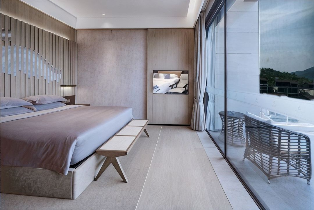 山景奢华LOFT套房(大床)