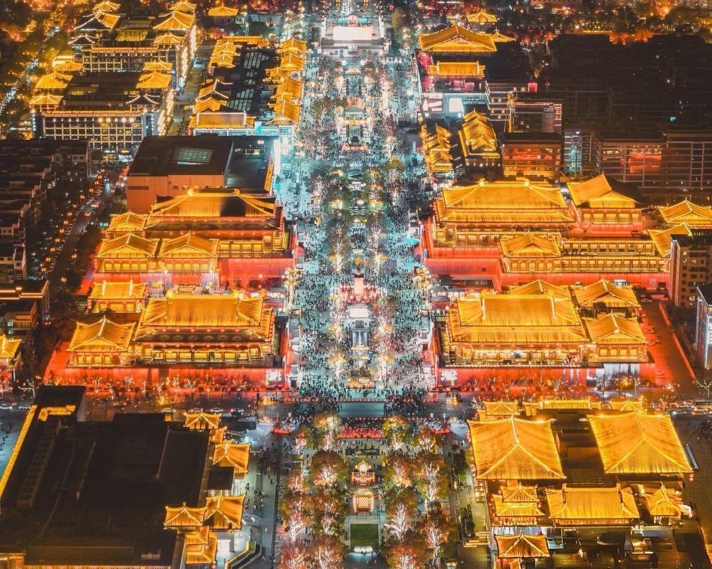 西安大雁塔大唐不夜城雅致酒店