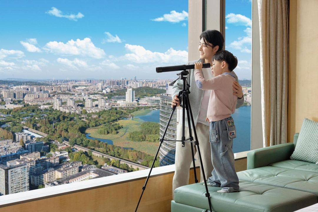 豪华天际家庭双床房-臻享双床带沙发床