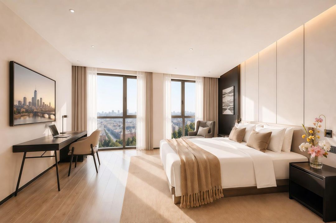 枕畔&middot;华廷|未来智能&middot;S睡眠星球设计师观景酒店(上海松江站店)