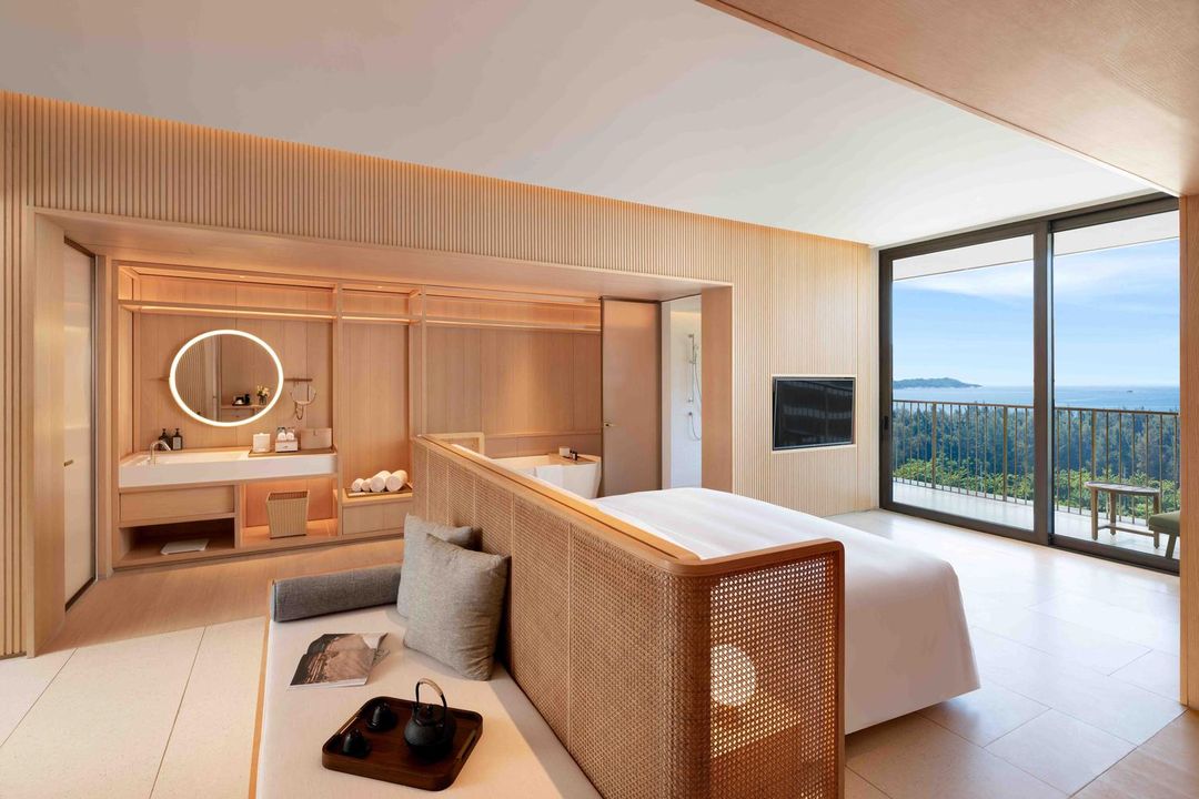 豪华海景开间套房丨Minibar+榻榻米沙发床