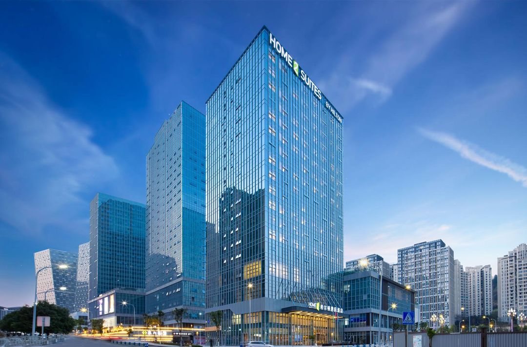 重庆两江新区中央公园希尔顿惠庭酒店