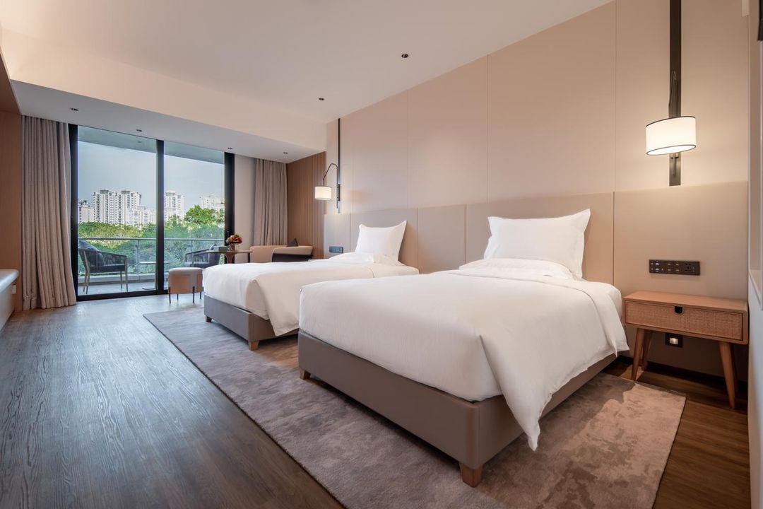豪华双床房(智能客控+MINI吧+天然乳胶枕)