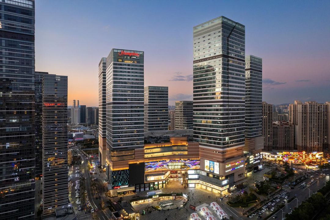 昆明官渡海乐世界希尔顿欢朋酒店