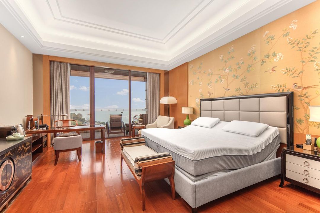 智能睡眠湖景房（零压舒睡+震动按摩+打鼾干预）