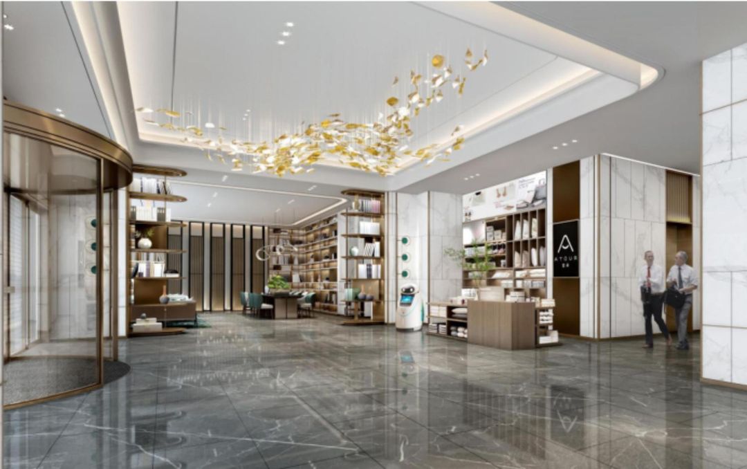 昆山经开区吴淞江南路亚朵酒店